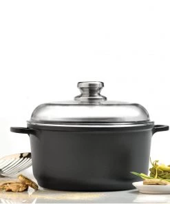 BergHOFF Scala Non-stick Cast Aluminum Covered Stockpot, 5 Qt