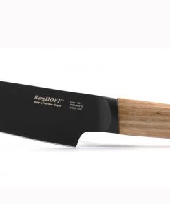 BergHOFF Ron 6pc Knife Block Set With Ash Wood Natural Handle 13 BergHOFF Ron 6pc Knife Block Set With Ash Wood Natural Handle