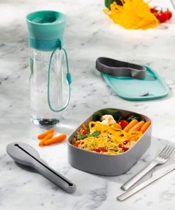 Tabletop & Bar BergHOFF Leo 4Pc SS Travel Flatware Set, Grey