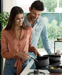 BergHOFF Stone 10.25" Non-stick Grill Pan, 2.2 Qt