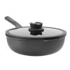 Cookware BergHOFF Stone 11" Non-stick Covered Wok Pan, 4.6 Qt 1 Cookware BergHOFF Stone 11" Non-stick Covered Wok Pan, 4.6 Qt