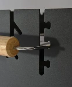 Outdoor BergHOFF Portable Charcoal Barbeque Grill, Black Steel