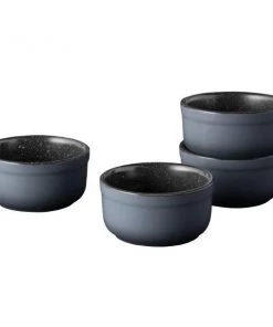 Bakeware BergHOFF Gem 3.5" Stoneware Ramekin Set 0.19qt, Set Of 4