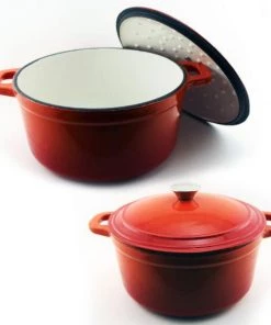BergHOFF Neo Stockpot Set 4pc Orange Cookware