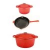 BergHOFF Neo Stockpot Set 5pc Orange