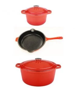BergHOFF Neo Stockpot Set 5pc Orange