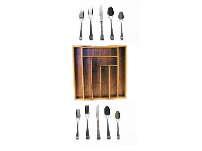 Tabletop & Bar BergHOFF Everyday 40 Pc Flatware Set With 8 Slot Expanding Organizer 3 Tabletop & Bar BergHOFF Everyday 40 Pc Flatware Set With 8 Slot Expanding Organizer
