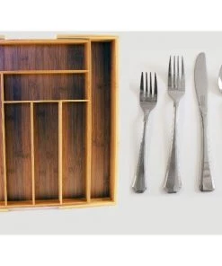 Tabletop & Bar BergHOFF Everyday 40 Pc Flatware Set With 8 Slot Expanding Organizer