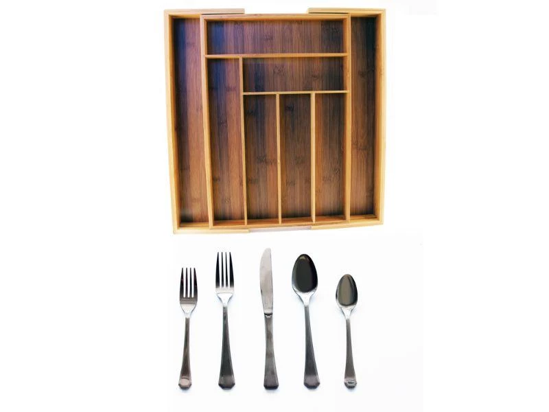 Tabletop & Bar BergHOFF Everyday 40 Pc Flatware Set With 8 Slot Expanding Organizer 5 Tabletop & Bar BergHOFF Everyday 40 Pc Flatware Set With 8 Slot Expanding Organizer