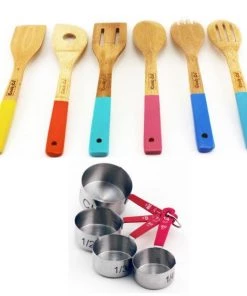 BergHOFF 10Pc Baking Tools Set 10pc, Utensils And Measuring Spoons Chef Tools