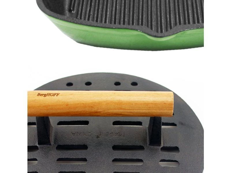 BergHOFF Cast Iron Set 3pc Cookware Set 4 BergHOFF Cast Iron Set 3pc Cookware Set