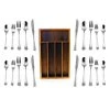 BergHOFF Flatware Service For 12 With Organizer Tabletop & Bar 2 BergHOFF Flatware Service For 12 With Organizer Tabletop & Bar