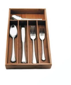 BergHOFF Flatware Service For 12 With Organizer Tabletop & Bar