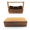 BergHOFF Bamboo Tea Box Set 2pc (Flatware Caddy 9.75" & Tea Box 12")