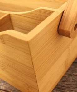 BergHOFF Bamboo Tea Box Set 2pc (Flatware Caddy 9.75" & Tea Box 12") 11 BergHOFF Bamboo Tea Box Set 2pc (Flatware Caddy 9.75