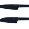 BergHOFF RON Cutlery Set Chef & Santoku 2pc Black