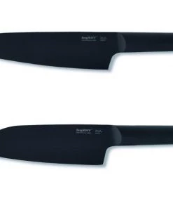 BergHOFF RON Cutlery Set Chef & Santoku 2pc Black
