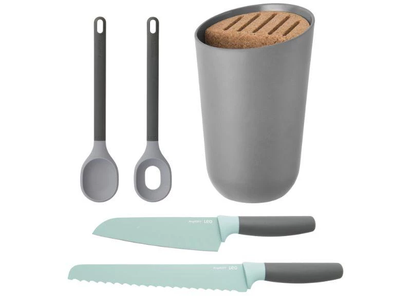 BergHOFF Leo Knife And Utensil Set With Organizer Cutlery 3 BergHOFF Leo Knife And Utensil Set With Organizer Cutlery