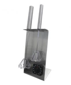 BergHOFF 2Pc Magic Whisk Set With Free Timer, Silver