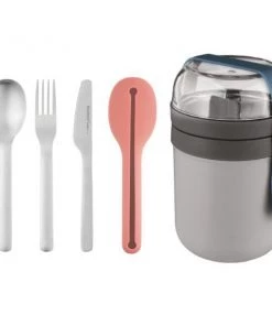 BergHOFF Leo 5pc Travel Lunch Set, 0.5qt