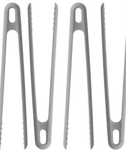 BergHOFF Leo Grey Tongs, Set Of 4