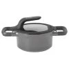 BergHOFF GEM 6.25" Non-Stick Covered Casserole, 1.6 Qt, Grey