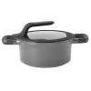 Cookware BergHOFF GEM 8" Non-Stick Covered Casserole, 3 Qt, Grey 2 Cookware BergHOFF GEM 8" Non-Stick Covered Casserole, 3 Qt, Grey