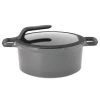 Cookware BergHOFF GEM 11" Non-Stick Covered Stockpot, 7.7 Qt, Grey 2 Cookware BergHOFF GEM 11" Non-Stick Covered Stockpot, 7.7 Qt, Grey