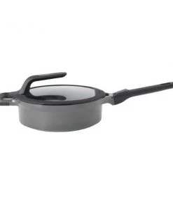 Cookware BergHOFF GEM 3.5 Qt Stay-Cool Covered Sauté Pan 10", Grey