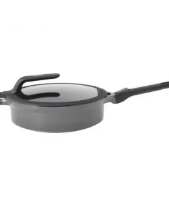 BergHOFF GEM 11" Stay-Cool Covered Sauté Pan 4.9 Qt, Grey Cookware