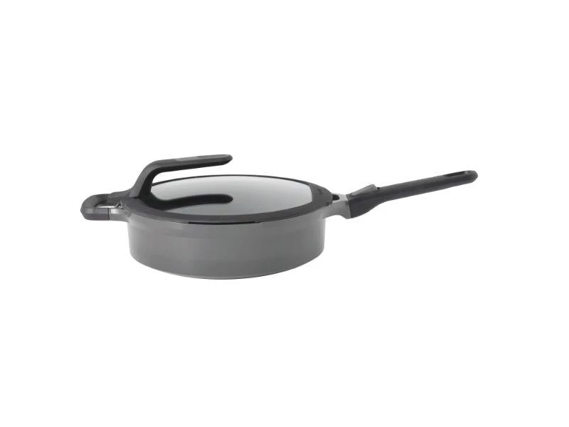 BergHOFF GEM 11" Stay-Cool Covered Sauté Pan 4.9 Qt, Grey Cookware 3 BergHOFF GEM 11" Stay-Cool Covered Sauté Pan 4.9 Qt, Grey Cookware