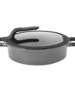 BergHOFF GEM 11" Stay-Cool Two-Handled Sauté Pan 4.9 Qt, Grey Cookware