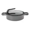 BergHOFF GEM 10.25" Non-Stick Covered 2-Handled Sauté Pan, 4.1 Qt, Grey Cookware 1 BergHOFF GEM 10.25" Non-Stick Covered 2-Handled Sauté Pan, 4.1 Qt, Grey Cookware