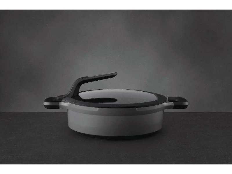 BergHOFF GEM 10.25" Non-Stick Covered 2-Handled Sauté Pan, 4.1 Qt, Grey Cookware 7 BergHOFF GEM 10.25" Non-Stick Covered 2-Handled Sauté Pan, 4.1 Qt, Grey Cookware