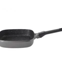 BergHOFF GEM 10" Non-Stick Grill Pan, 2.4 Qt, Grey