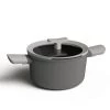 Cookware BergHOFF Leo 8" Non-Stick Covered Casserole, 3.3 Qt, Grey