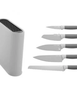 BergHOFF Leo 6pc Stainless Steel Cutlery Set With Block