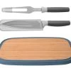 BergHOFF Leo 3pc Complete Carving Set With Cutting Board 1 BergHOFF Leo 3pc Complete Carving Set With Cutting Board