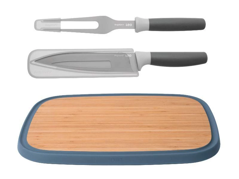 BergHOFF Leo 3pc Complete Carving Set With Cutting Board 3 BergHOFF Leo 3pc Complete Carving Set With Cutting Board
