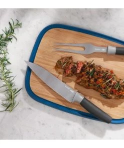 BergHOFF Leo 3pc Complete Carving Set With Cutting Board
