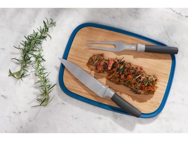 BergHOFF Leo 3pc Complete Carving Set With Cutting Board 4 BergHOFF Leo 3pc Complete Carving Set With Cutting Board
