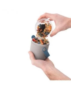 Outdoor BergHOFF Leo To-Go Set, Grey And Blue