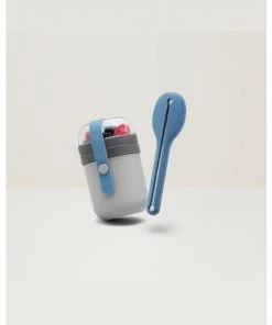 Outdoor BergHOFF Leo To-Go Set, Grey And Blue