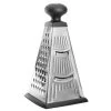 BergHOFF Essentials 9" Stainless Steel 4-Sided Pyramid Grater Chef Tools