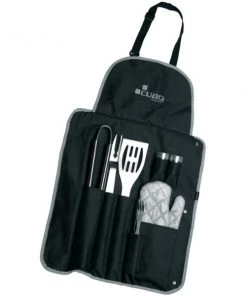 BergHOFF Cubo 9Pc Stainless Steel BBQ Set With Wrap