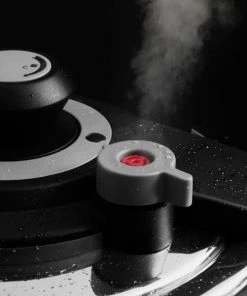 Cookware BergHOFF Vita 4Pc Stainless Steel Pressure Cooker Set 7.4Qt & 4.2Qt