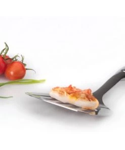 BergHOFF Straight 15" Stainless Steel Slotted Spatula Chef Tools