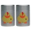 BergHOFF Sheriff Duck Children's 2Pc Stainless Steel Salt & Pepper Cookware 2 BergHOFF Sheriff Duck Children's 2Pc Stainless Steel Salt & Pepper Cookware