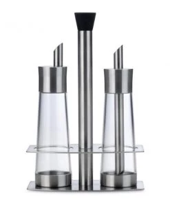 Coffee & Tea BergHOFF Orion 9" 3Pc Stainless Steel Cream & Sugar Set