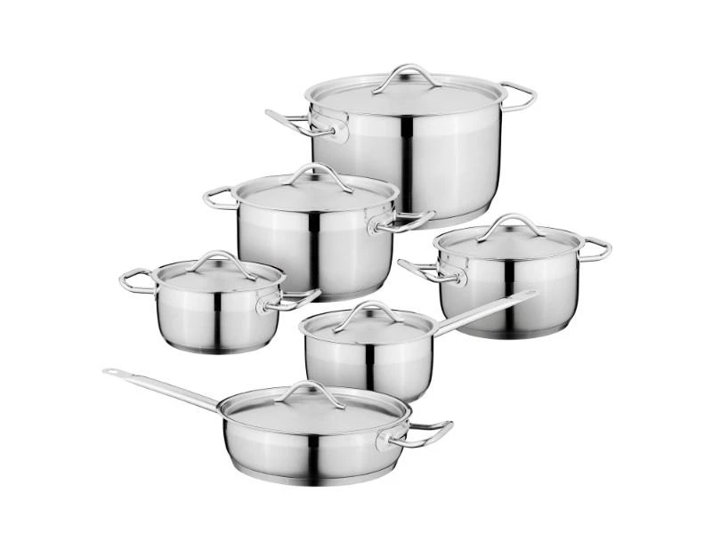 BergHOFF Essentials SS 12 Pieces Cookware Set 3 BergHOFF Essentials SS 12 Pieces Cookware Set